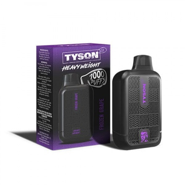Tyson 2.0 Heavyweight Disposable Vape (5%, 7000 Puffs)