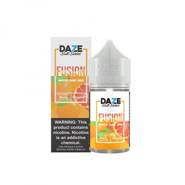 7 Daze Fusion Grapefruit Orange Mango 30ml Nic Salt Vape Juice