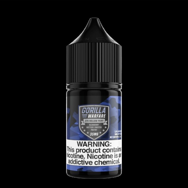 .270 Hollow Point 30ml Nic Salt Vape Juice - Gorilla Warfare