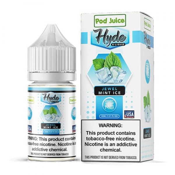 Pod Juice x Hyde Jewel Mint Ice 30ml TF Nic Salt Vape Juice