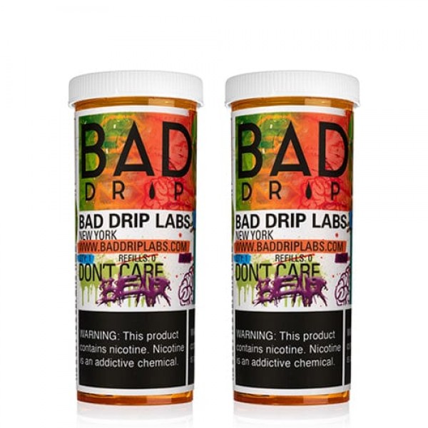Bad Drip Don't Care Bear 2x 60ml Vape Juice