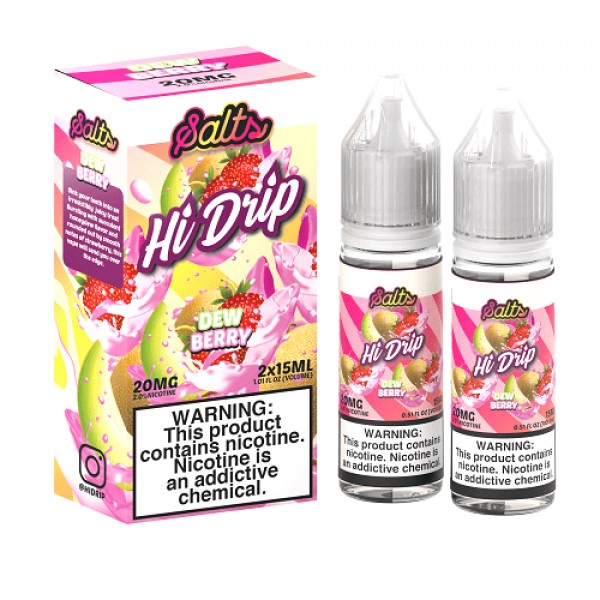 Dew Berry 2x 15ml Nic Salt Vape Juice - Hi Drip