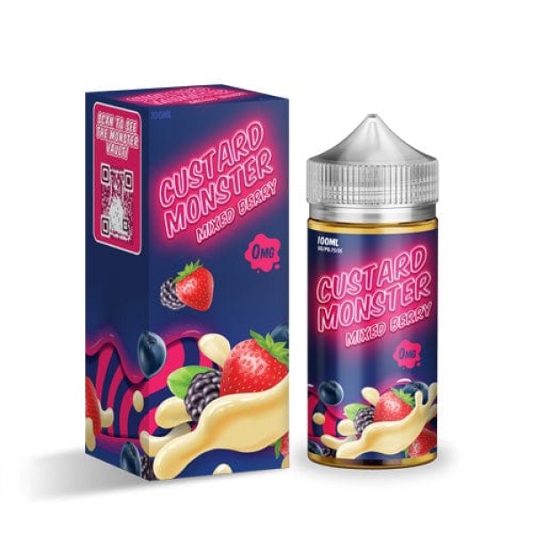 Custard Monster Mixed Berry 100ml Vape Juice