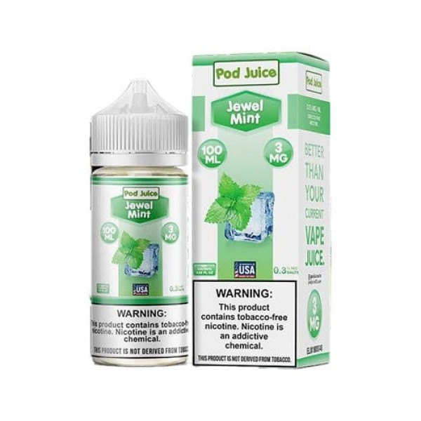 Pod Juice Jewel Mint TF 100ml Vape Juice