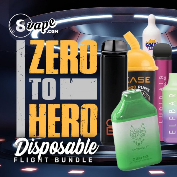 "Zero to Hero" 0mg Disposable Vape Bundle