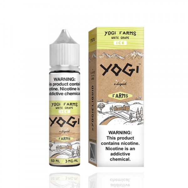 Yogi Farms White Grape ICE 60ml Vape Juice