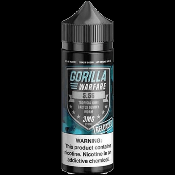 5.56 Reloaded 120ml Vape Juice - Gorilla Warfare