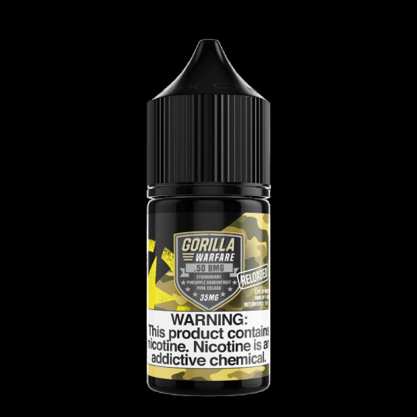 .50 BMG Reloaded 30ml Nic Salt Vape Juice - Gorilla Warfare