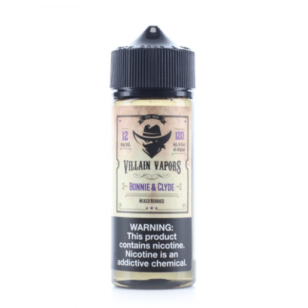 Villain Vapors Bonnie & Clyde 120ml Vape Juice