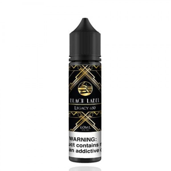 Black Label Legacy 650 60ml Vape Juice