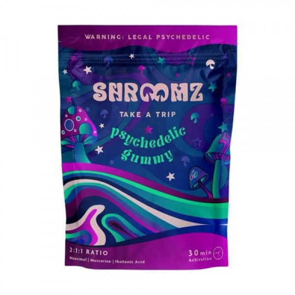 Shroomz Amanita Muscaria 1200mg Mushroom Gummies (4x Pack)