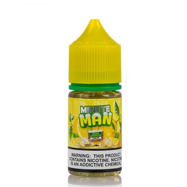 Minute Man Salt Lemon Mint ICED 30ml Nic Salt Vape Juice